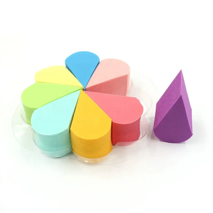 Gąbki do malowania twarzy i ciała KOLOROWE łezki 8 szt.