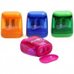 Temperówka INSPIRIA podwójna z pojemnikiem