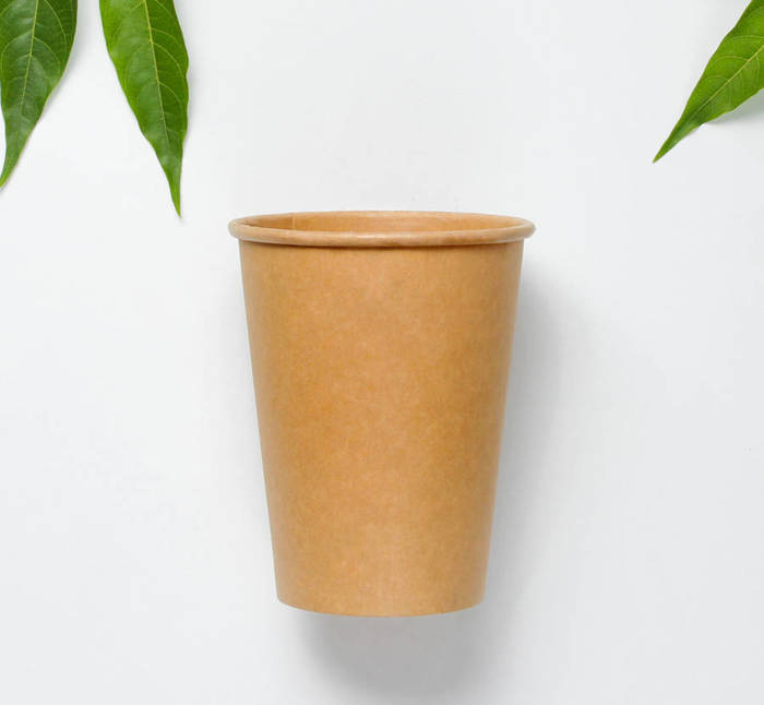 Kubeczki papierowe eco KRAFT 230 ml 6 szt.