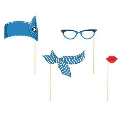 Foto rekwizyty samolot STEWARDESSA 4 szt