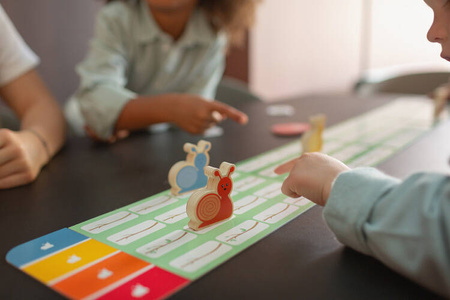 Drewniana gra - Wyścig ślimaków BS Toys