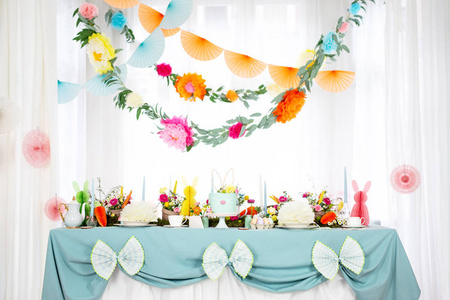 Topper drewniany dekoracyjny Uszy Królika 20 cm