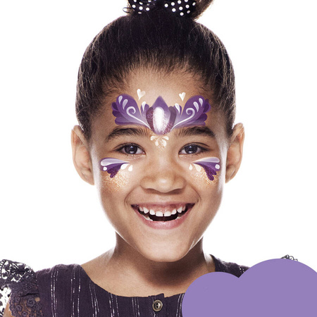 Zestaw Paleta PRO z szablonami Farby do twarzy i ciała Snazaroo