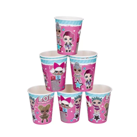 Kubeczki papierowe LOL Surprise 266 ml 8 szt.