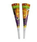 Trąbka HORN Halloweenowa dynia - 6 szt