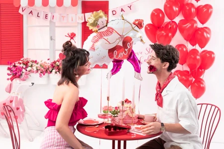 Baner Girlanda Valentines Day WALENTYNKI 150 cm