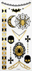 Tatuaże zmywalne na halloween Metallic mix