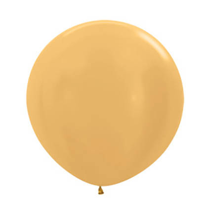Balon 24" Sempertex METALLIC gold złoty 1 szt.