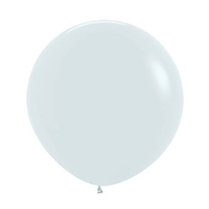 Balon 24" Sempertex Solid 1 szt. White