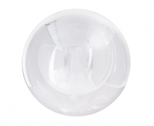 Balon AQUA kula Bubble Deco transparentny 125mm 1 szt.