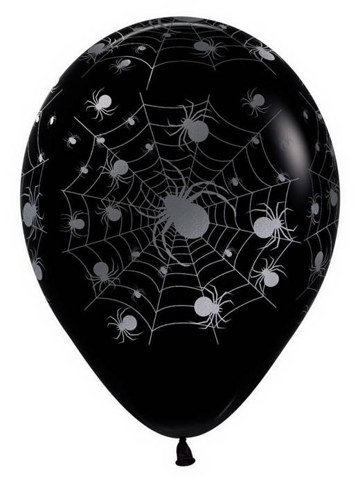 Balon Sempertex Pajęczyna Spider metalizowany 1 szt.