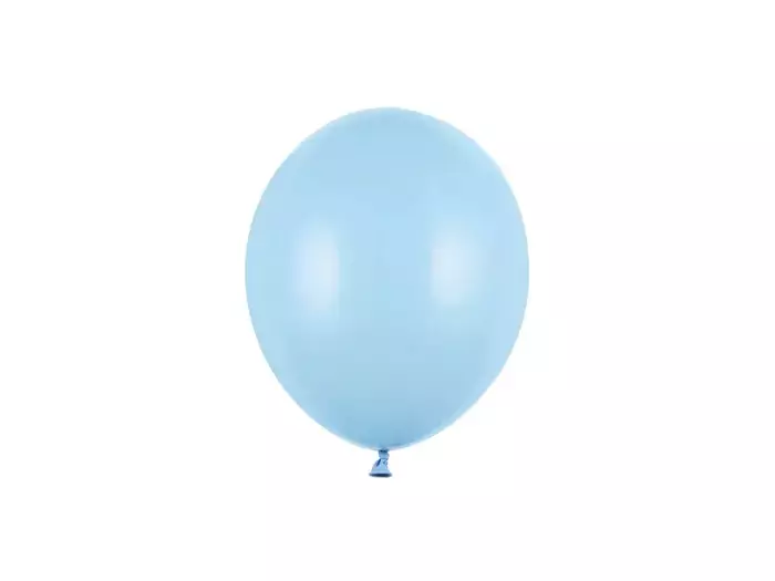 Balon Strong jednokolorowy 5 cali 100 szt. Pastel Baby Blue