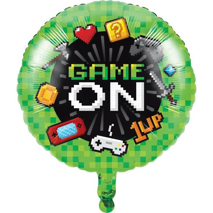 Balon foliowy Gaming Party Minecraft 18 cali