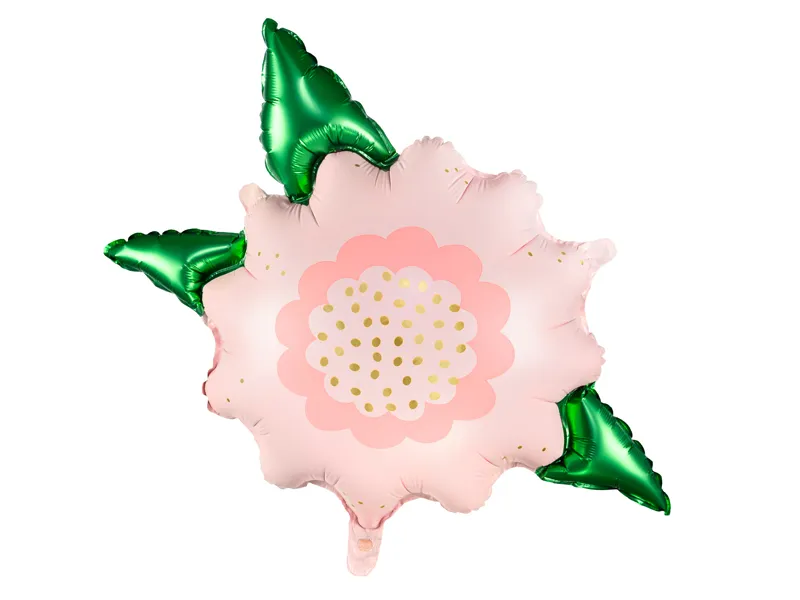 Balon foliowy Kwiat różowy 70x62 cm 1 szt.