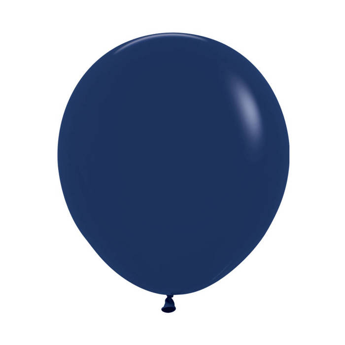 Balon lateksowy 18" Sempertex Solid 1 szt. Navy Blue