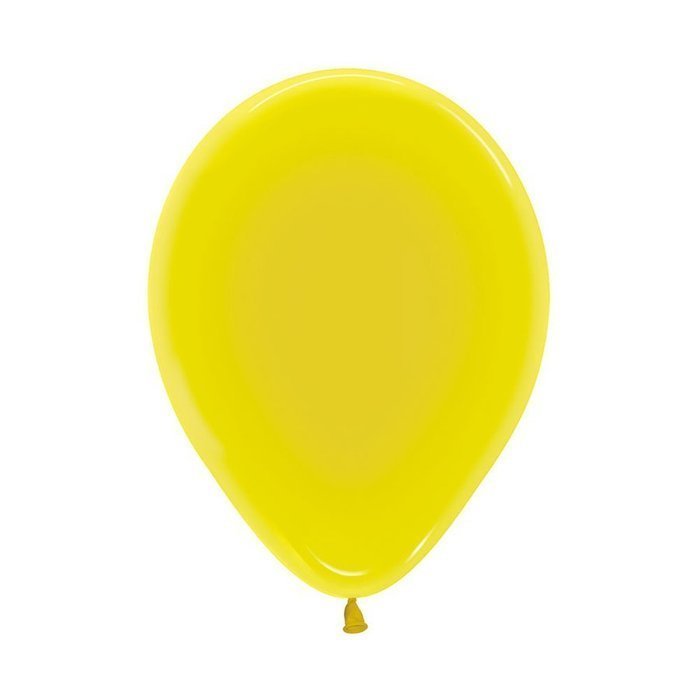Balony Sempertex Crystal 12'' 100 szt. Yellow