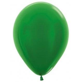 Balony Sempertex Metallic 10'' 100 szt. Green