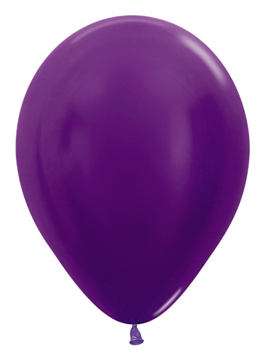 Balony Sempertex Metallic 10'' 100 szt. Violet