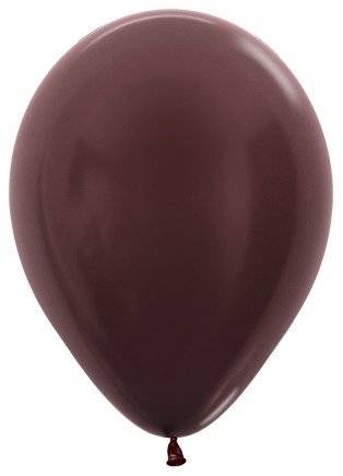 Balony Sempertex Metallic 12'' 100 szt. Chocolate