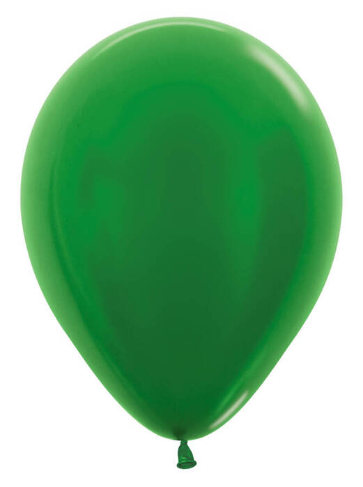 Balony Sempertex Metallic 12" 50 szt. Green