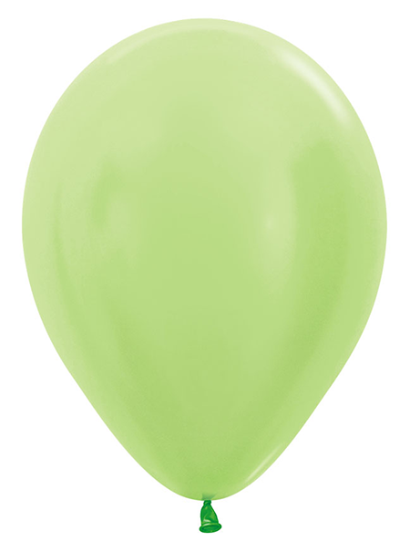 Balony Sempertex Satin Pearl 10'' 100 szt. Lime Green