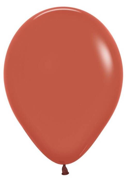 Balony Sempertex Solid 12'' 1 szt. Terracotta