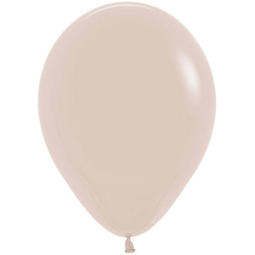 Balony Sempertex Solid 12'' 1 szt. White Sand