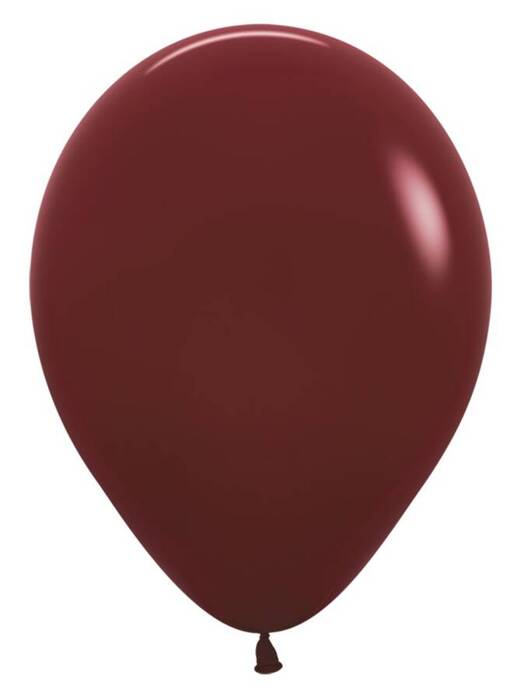 Balony Sempertex Solid 12'' 50 szt. Merlot