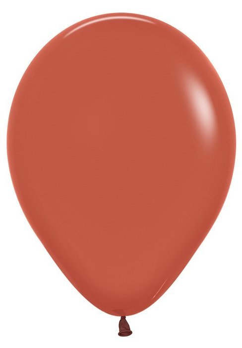 Balony Sempertex Solid 12'' 50 szt. Terracotta