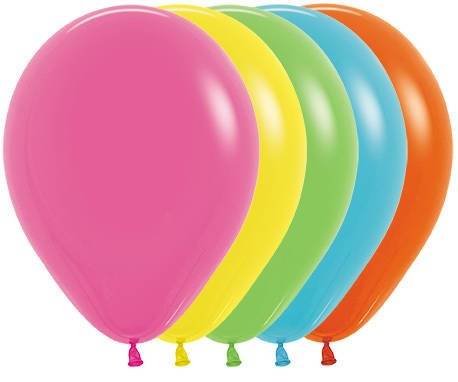 Balony Sempertex Tropical 12'' 50 szt. Mix kolorów