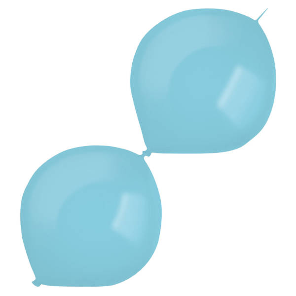 Balony do girland Everts Decor Line E-LINK Caribbean Blue 12'' 50 szt.