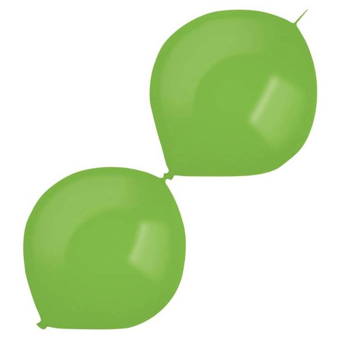 Balony do girland Everts Decor Line E-LINK Festive Green 6" 50 szt.