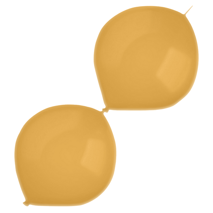 Balony do girland Everts Decor Line E-LINK Metallic Gold 6'' 50 szt.