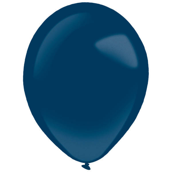Balony lateksowe Everts Decorator Metallic 5" 100 szt. Navy Flag Blue