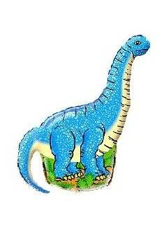 Dinozaur Diplodocus balon foliowy 14" 