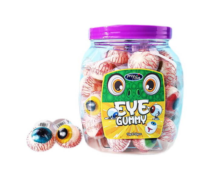 EYE Gummy in Jar Żelki Oczy  50 szt. po 18g