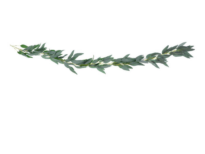 Girlanda Liście wierzby zielona 200 cm