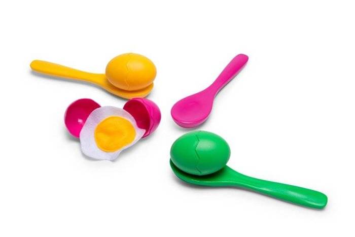 Gra Wyścig: Jajko na Łyżce Egg Party BS Toys