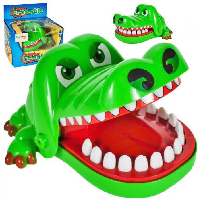 Gra zręcznościowa rodzinna Krokodyl u dentysty
