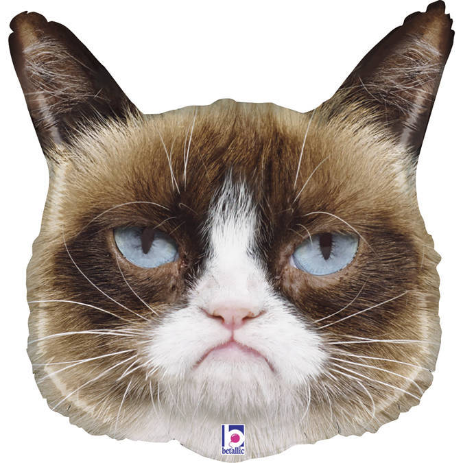 Grumpy Cat Kot balon foliowy 28"