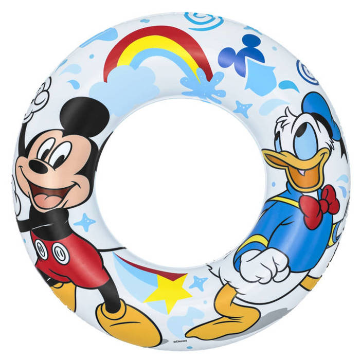Koło dmuchane do pływania 56 cm Disney Mickey