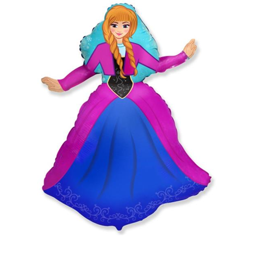 Kraina Lodu Frozen balon foliowy 24'' Anna