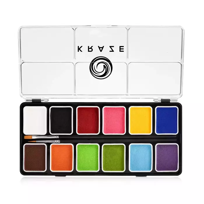 KrazeFX Paletka farb do malowania twarzy i ciała - Fundamentals