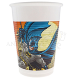 Kubeczki plastikowe Batman Dark Hero 8 szt