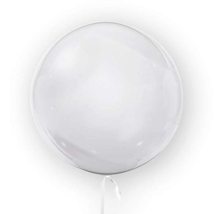 Kula transparentna balon foliowy Bubble 45 cm - gładki