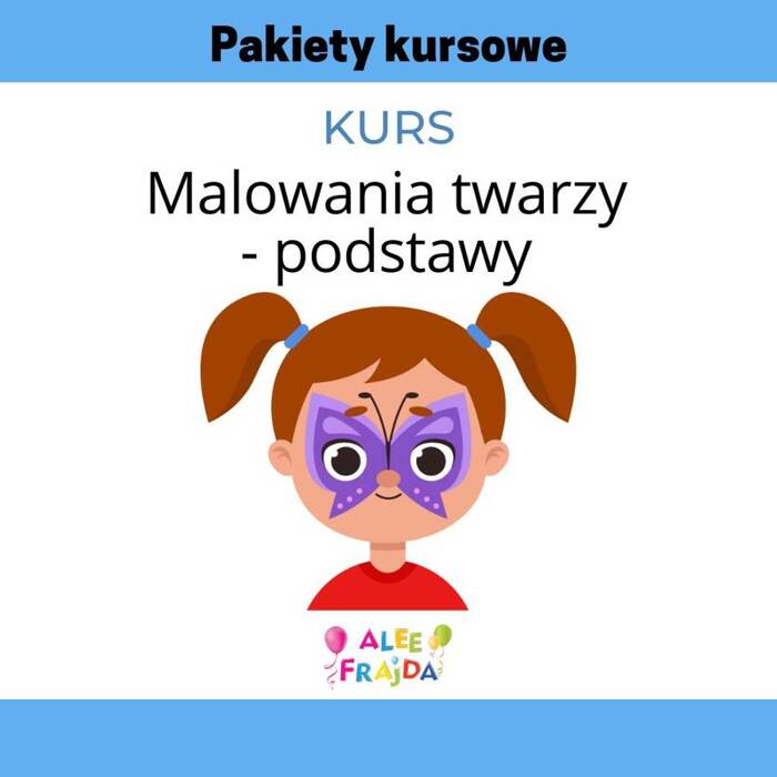 Kurs online: Malowanie twarzy facepainting - podstawy