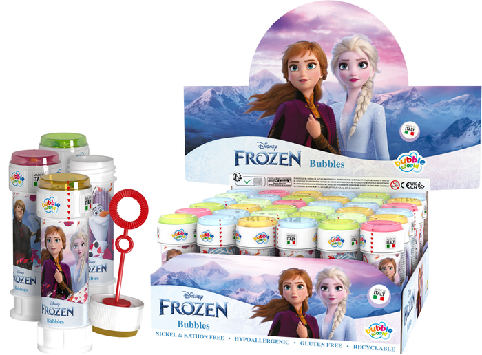 Małe bańki mydlane 60 ml Frozen 2