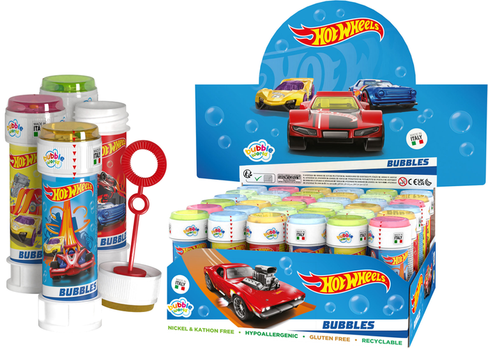 Małe bańki mydlane 60 ml Hot Wheels