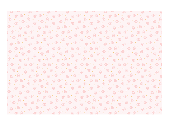 Obrus papierowy Łapki kotka różowy 180x120 cm