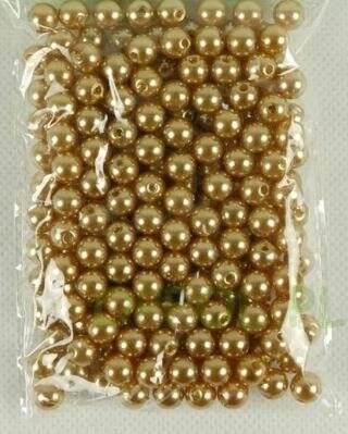 Perełki koraliki perłowe z dziurką 8mm